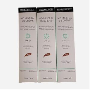 Mineral BB Creme SPF 50 - Deep Bundle Of 3